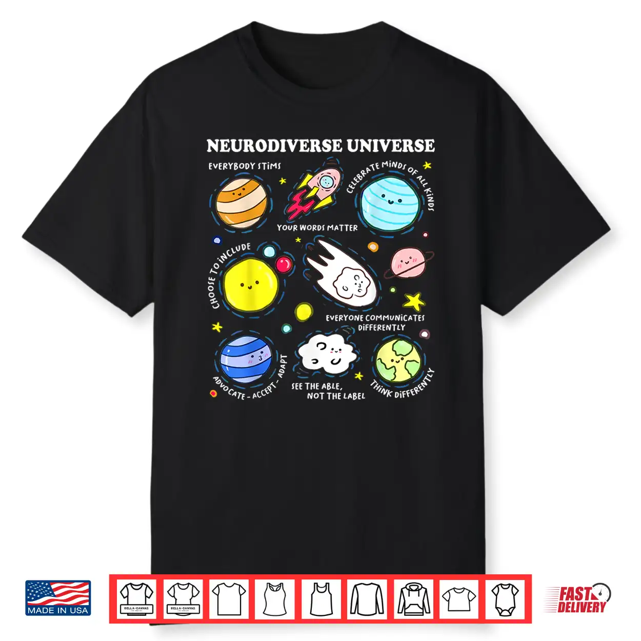 Neurodiverse Universe Kids Autism Awareness Neurodiversity Shirt Neurodiverse Universe Kids Autism Awareness Neurodiversity Shirt