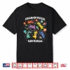 Neurodiverse Universe Space Dinosaur Autism Awareness Graphic Shirt