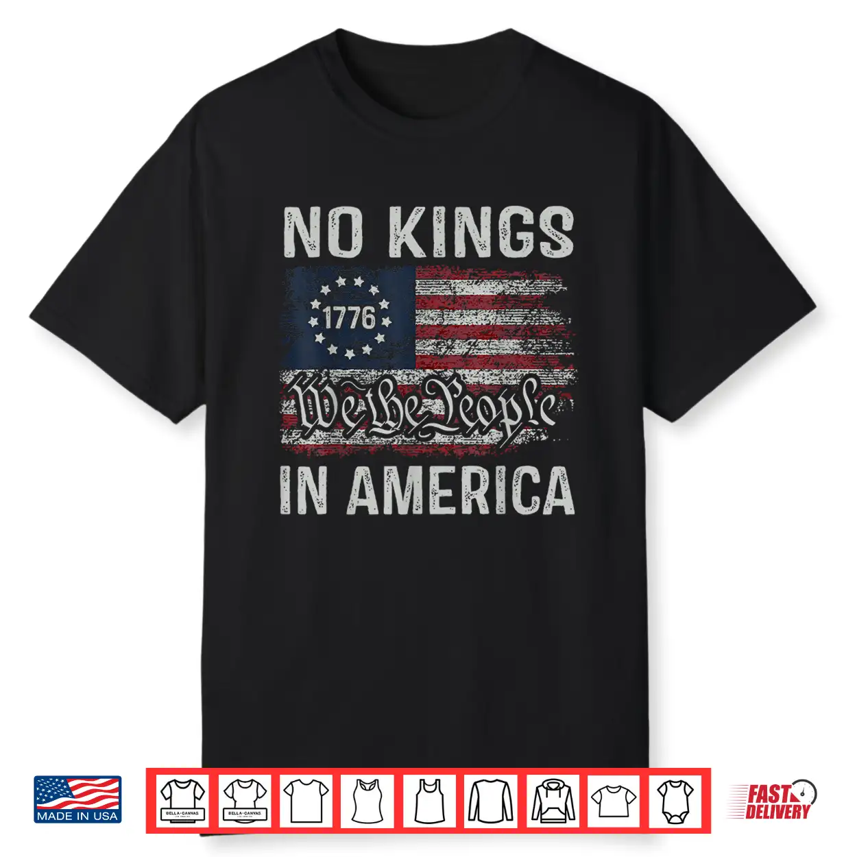 No Kings In America Professional Minimalist Modern Shirt No Kings In America Professional Minimalist Modern Shirt