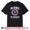 No Kings In America Sunflower Floral Professional Shirt