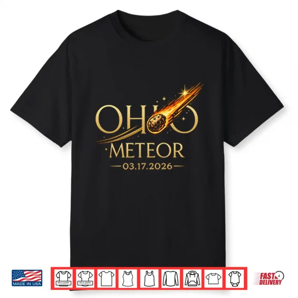 Ohio Meteor 03 17 2026 Shirt