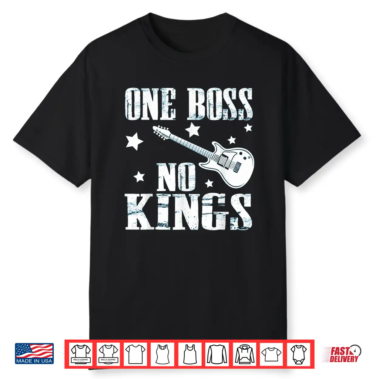 One Boss No Kings Monarchy Political Freedom Shirt One Boss No Kings Monarchy Political Freedom Shirt