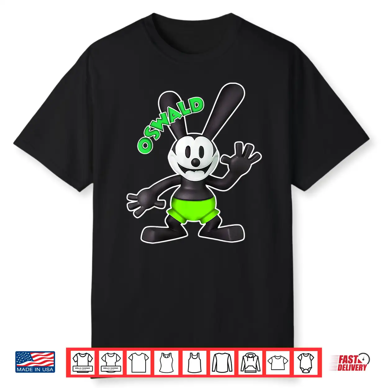 Oswald Rabbit Vintage Cartoon Nineteen Twenty Seven Shirt Oswald Rabbit Vintage Cartoon Nineteen Twenty Seven Shirt