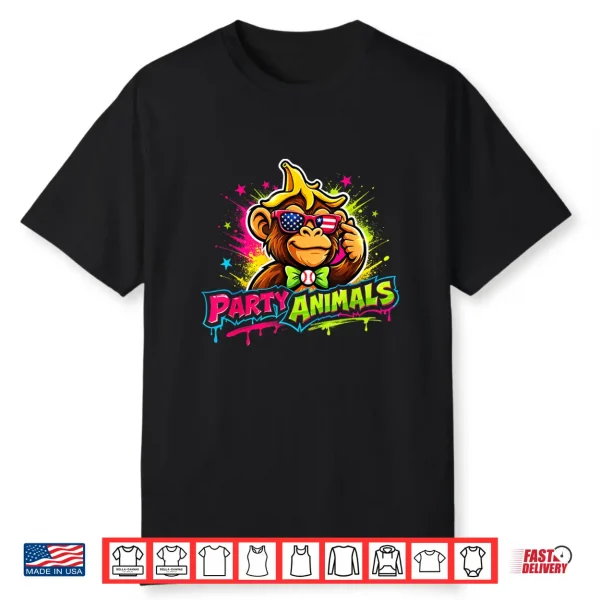 Party Animals Baseball Jersey Shirt