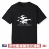 Peace Love Snowgeese Silhouette Design Shirt