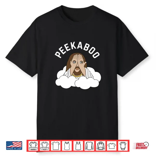 Peekaboo Jesus Premium Tri Blend Shirt