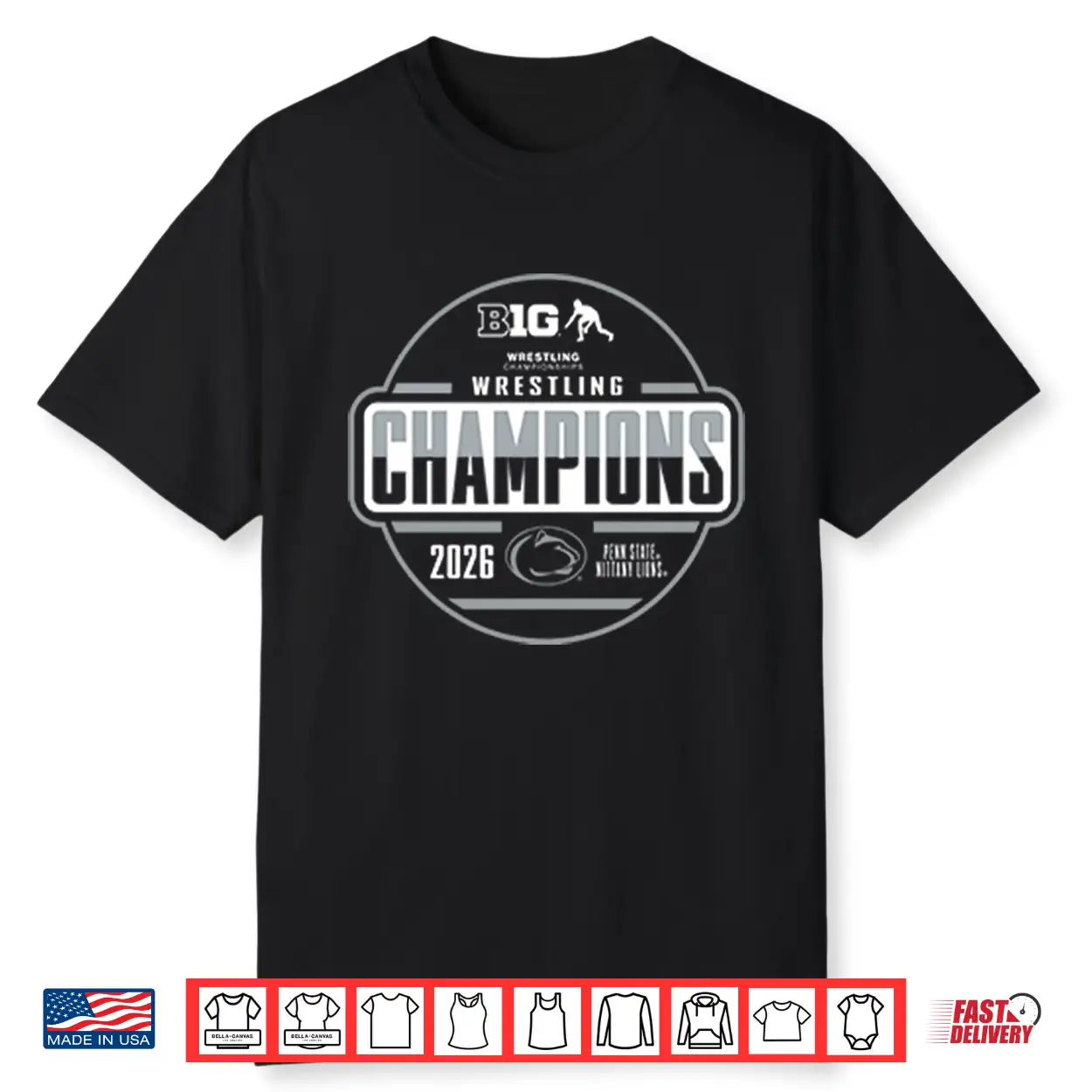 Penn State Nittany Lions Wrestling Champs 2026 Shirt Penn State Nittany Lions Wrestling Champs 2026 Shirt