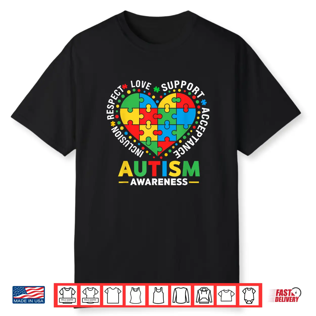 Professional Minimalist Blue Autism Puzzle Modern Graphic Shirt Professional Minimalist Blue Autism Puzzle Modern Graphic Shirt