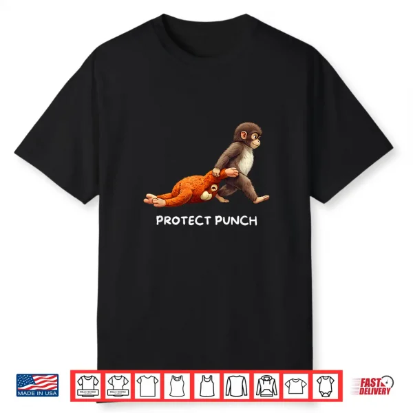 Protect Baby Monkey Punch Shirt