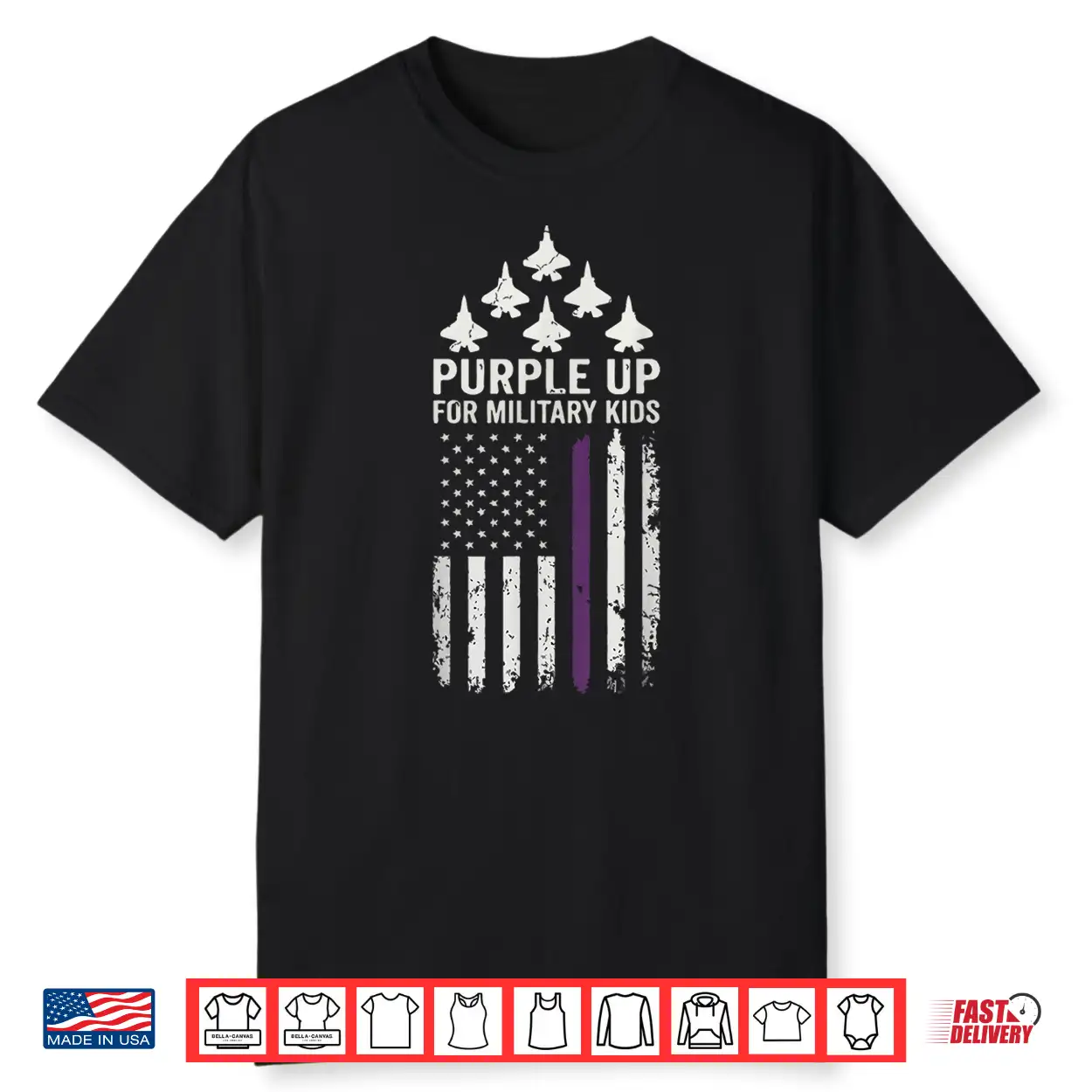 Purple Up For Military Child Month Of The Military Kids Shirt Purple Up For Military Child Month Of The Military Kids Shirt