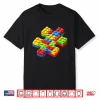 Puzzle Building Bricks Autism Awareness Acceptance Graphic Shirt