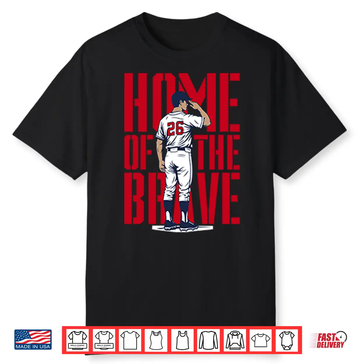 Raisel Iglesias Home Of The Brave Shirt Raisel Iglesias Home Of The Brave Shirt