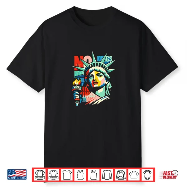 Resist Statue Liberty Cat Equality Retro Subtle Protest Shirt