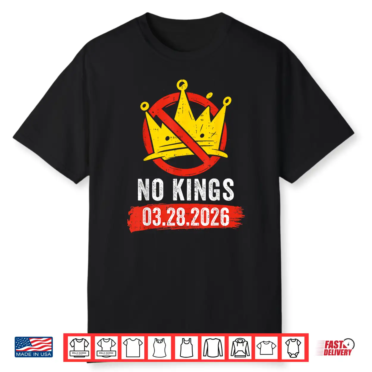 Retro Vintage No King Shirt Retro Vintage No King Shirt
