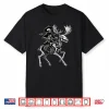 Rustic Skeleton Cowboy Moose Goth Style Western Gothic Shirt