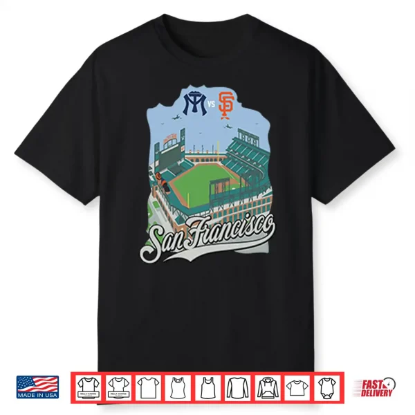 San Francisco Baseball Stadium Vintage Shirt