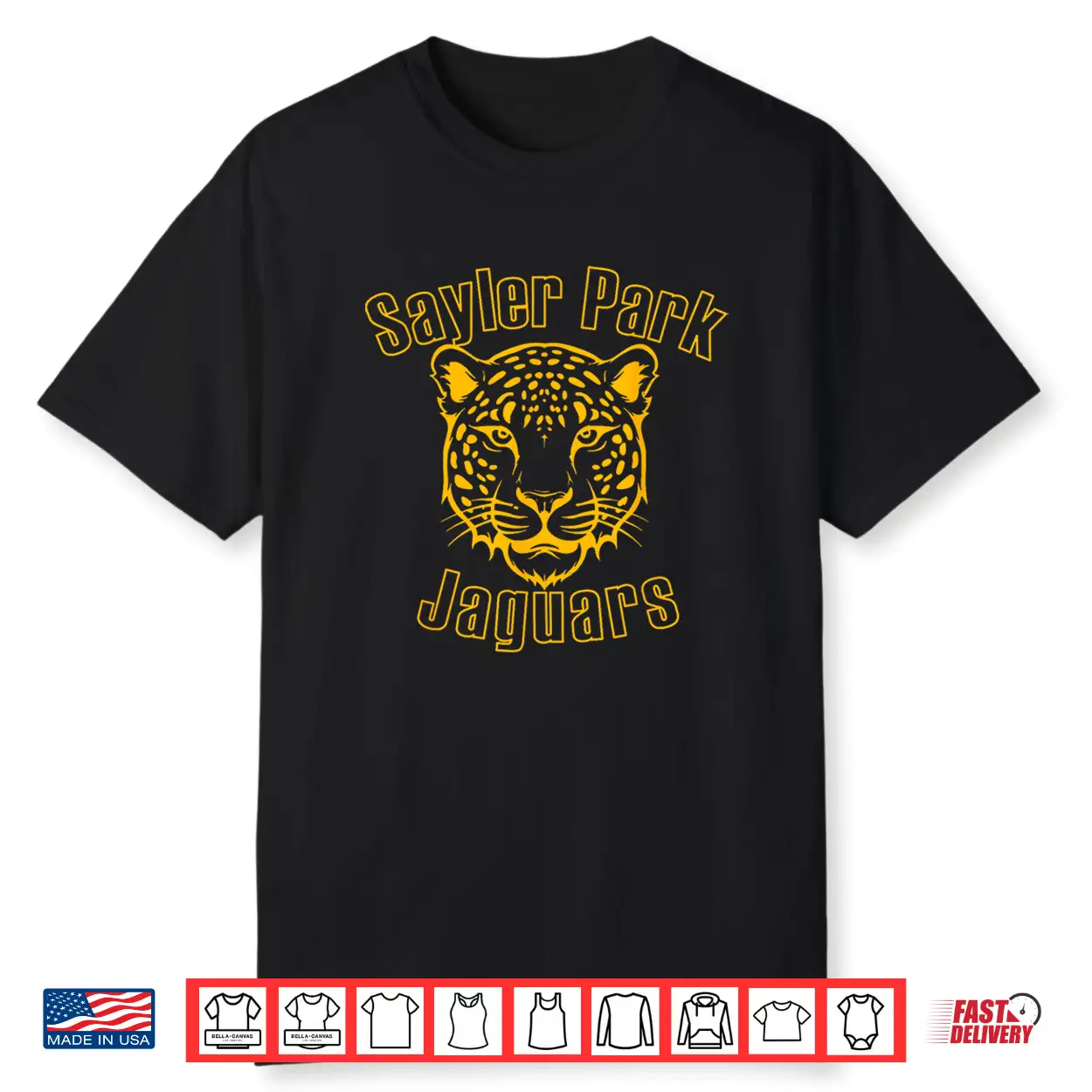 Sayler Park Jaguars Yellow Shirt Sayler Park Jaguars Yellow Shirt