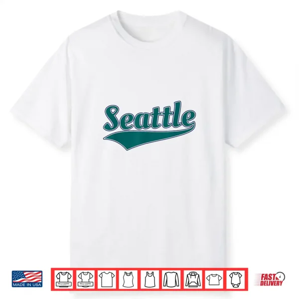Seattle Throwback Design Classic Shirt