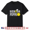 Senior Poppa Class Of 2026 Softball Poppa Graduation Shirt