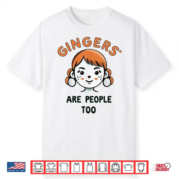 Shrinking Summer Gingers Are People Too Meme Shirt
