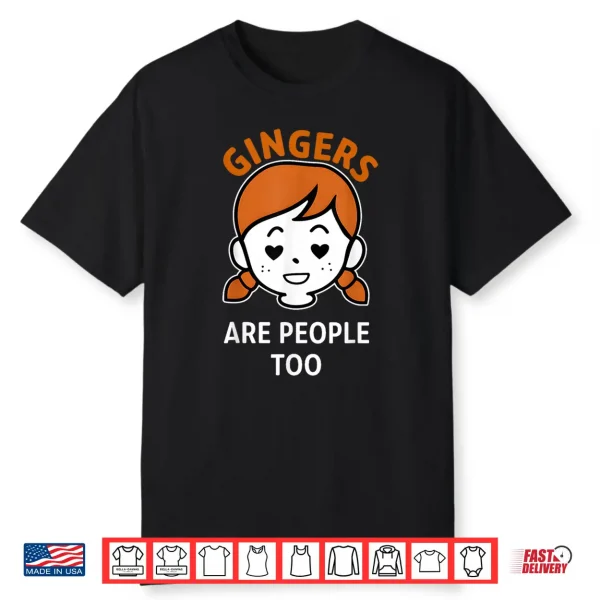 Shrinking Summer Gingers Are People Too Shirt