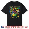 Six Seven Autism Awareness Dabbing Puzzle Modern Graphic Shirt