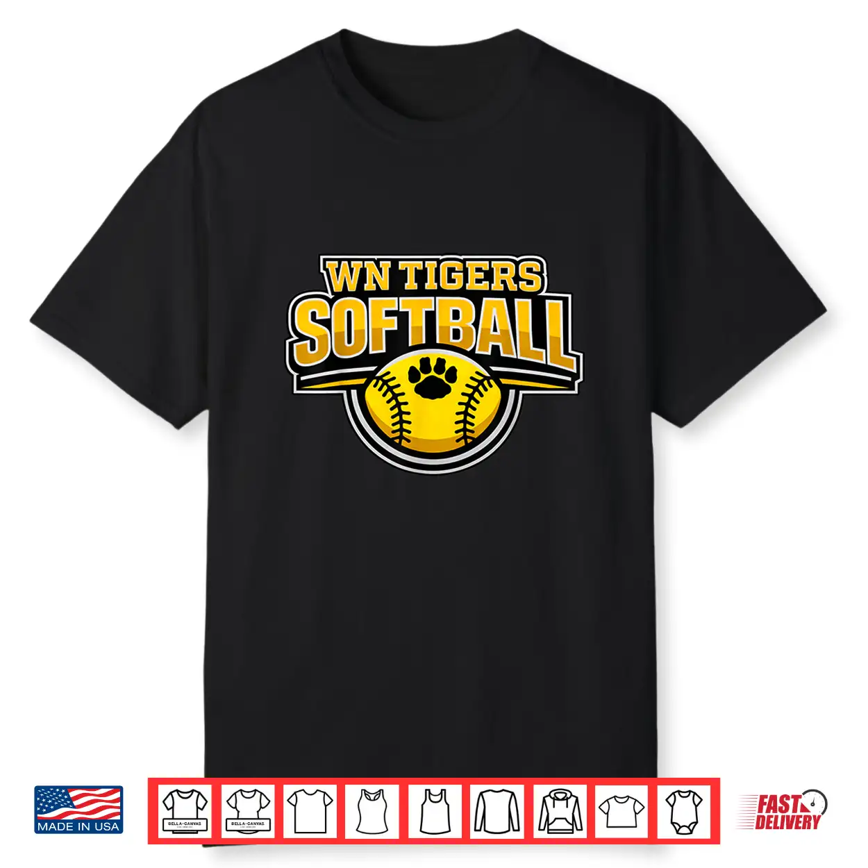 Softball Tigers Shirt Softball Tigers Shirt