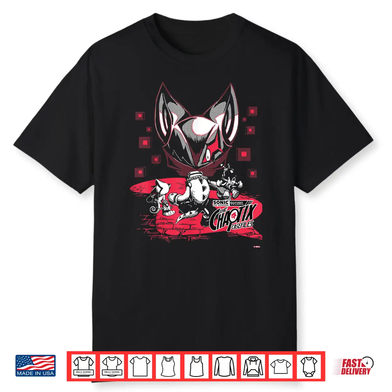 Sonic The Hedgehog Chaotix Casefiles Episode 8 Shirt Sonic The Hedgehog Chaotix Casefiles Episode 8 Shirt