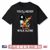 Support Alone Puzzle Autism Dad Youll Never Walk Professional Shirt