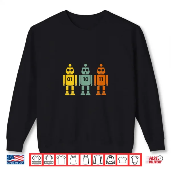 Sweatshirt 01 10 11 Robot Shirt