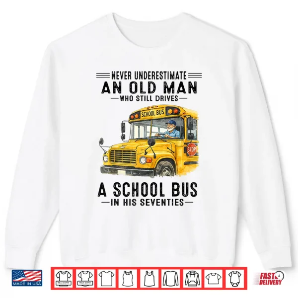 Sweatshirt A School Bus Shirt
