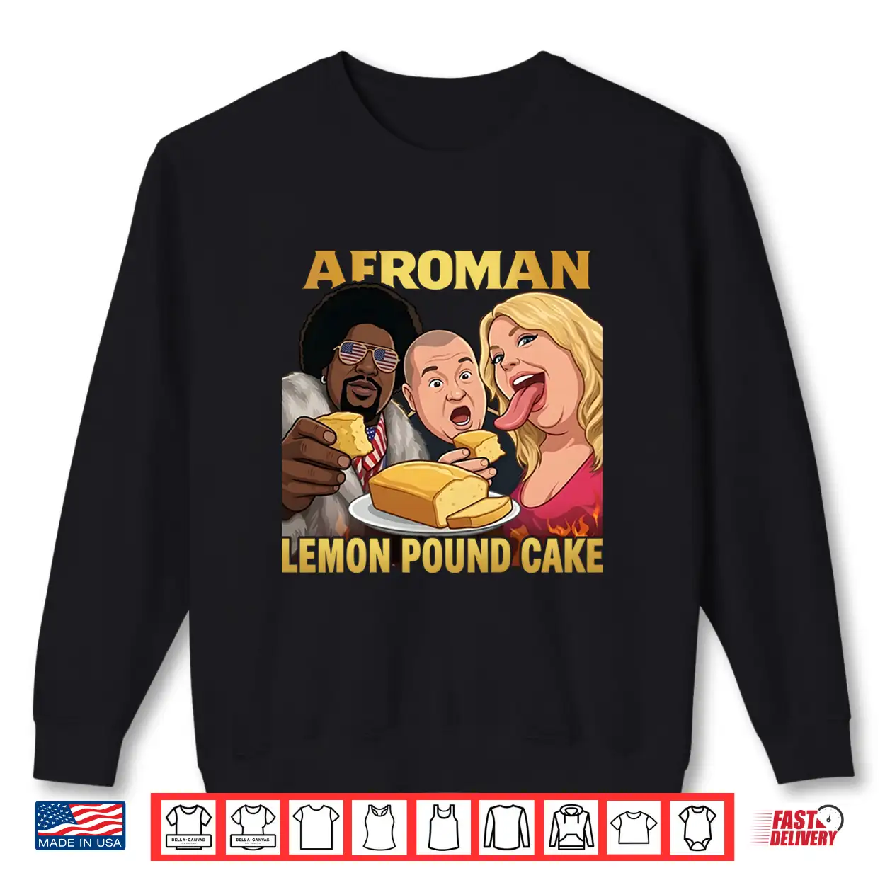Afroman Lemon Pound Cake Funny Shirt Afroman Lemon Pound Cake Funny Shirt