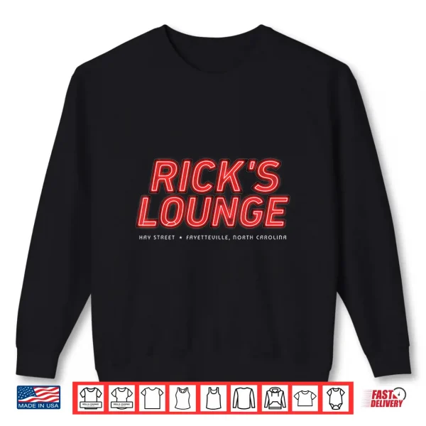 American Marauder Rick'S Lounge Shirt 2 Sweatshirt American Marauder Ricks Lounge Shirt