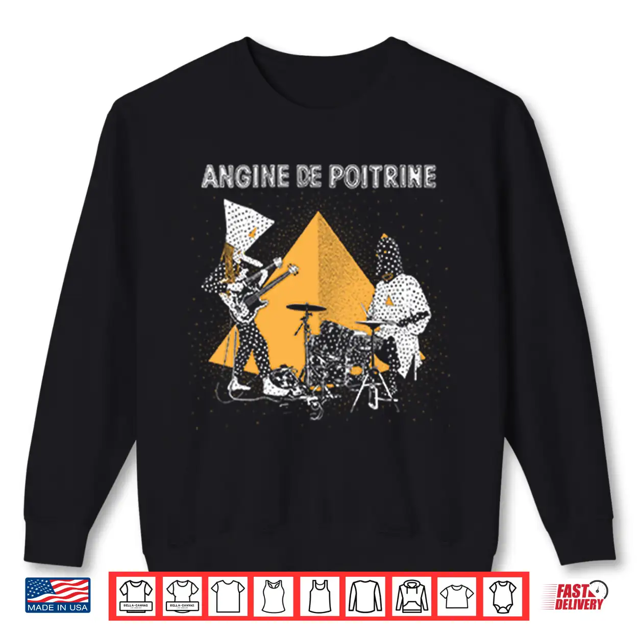 Angine De Poitrine Band Shirt Angine De Poitrine Band Shirt