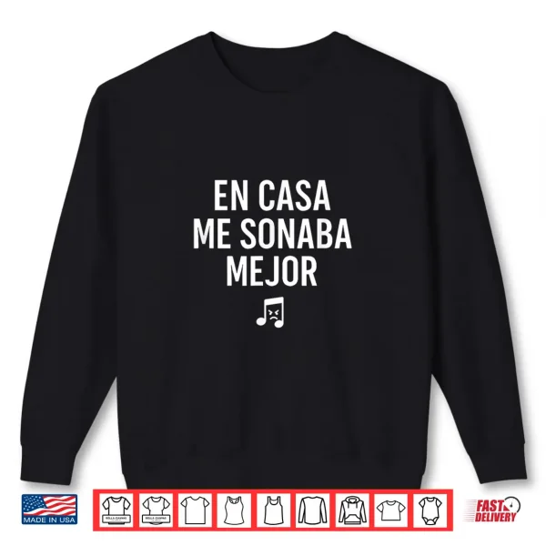 Sweatshirt At Home I Sounded Best Musicians and Students Shirt