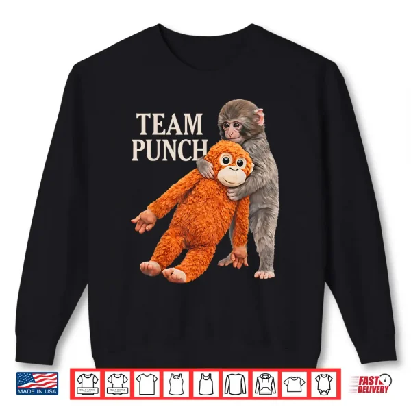 Baby Monkey Punch Team Punch Shirt 2 Sweatshirt Baby Monkey Punch Team Punch Shirt