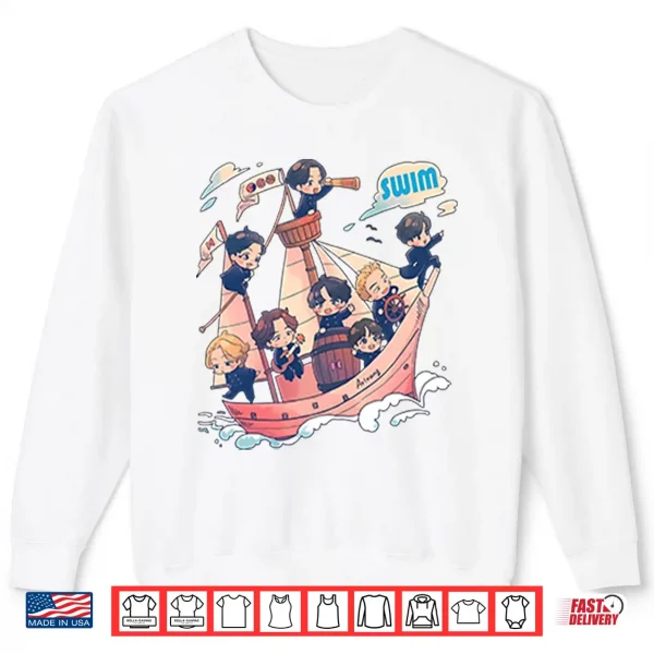 Sweatshirt Bangtan Arirang Swim Track Shirt