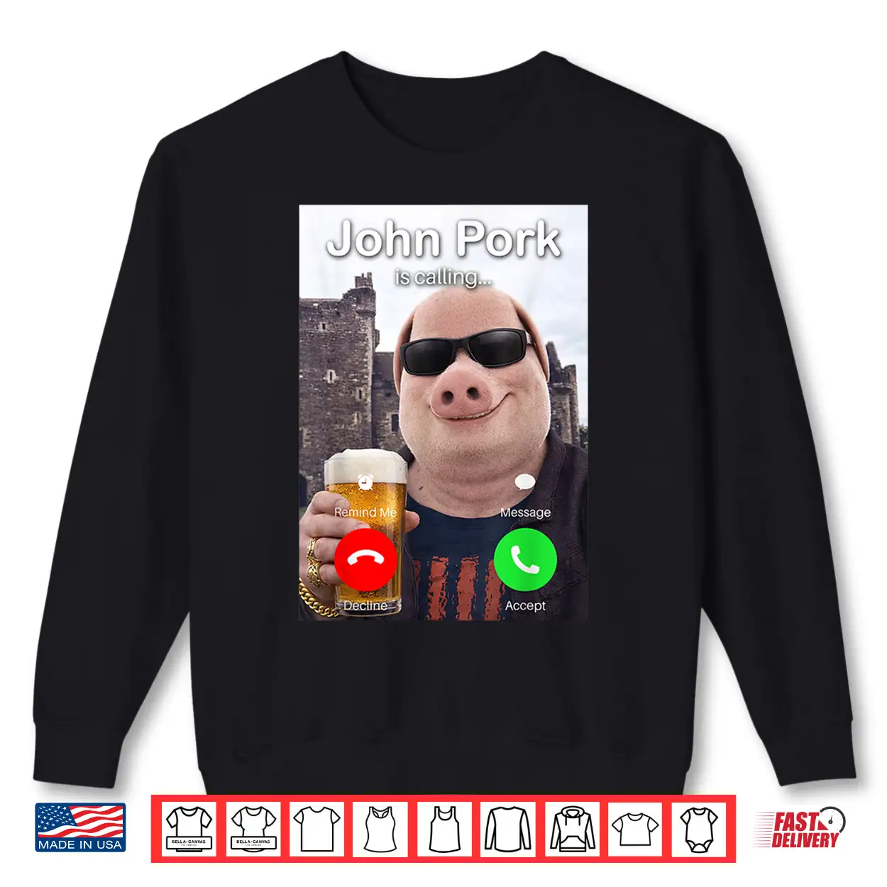 Beer Day John Pork Is Calling Meme Shirt Beer Day John Pork Is Calling Meme Shirt