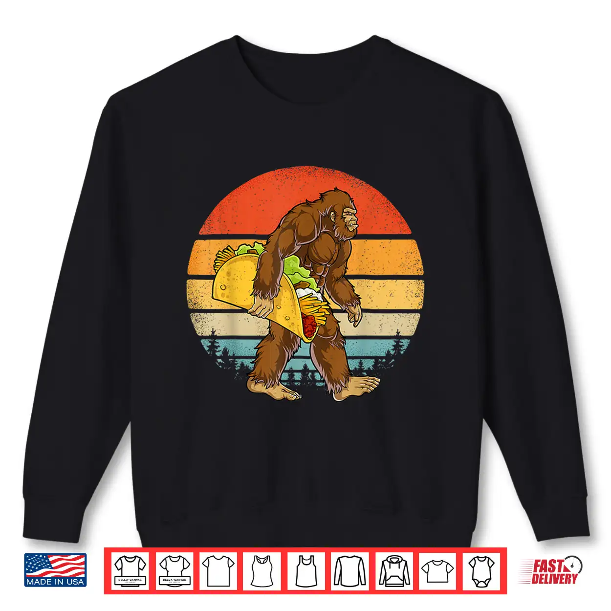 Bigfoot Carrying Taco Funny Cinco De Mayo Boys Men Sasquatch Shirt Bigfoot Carrying Taco Funny Cinco De Mayo Boys Men Sasquatch Shirt