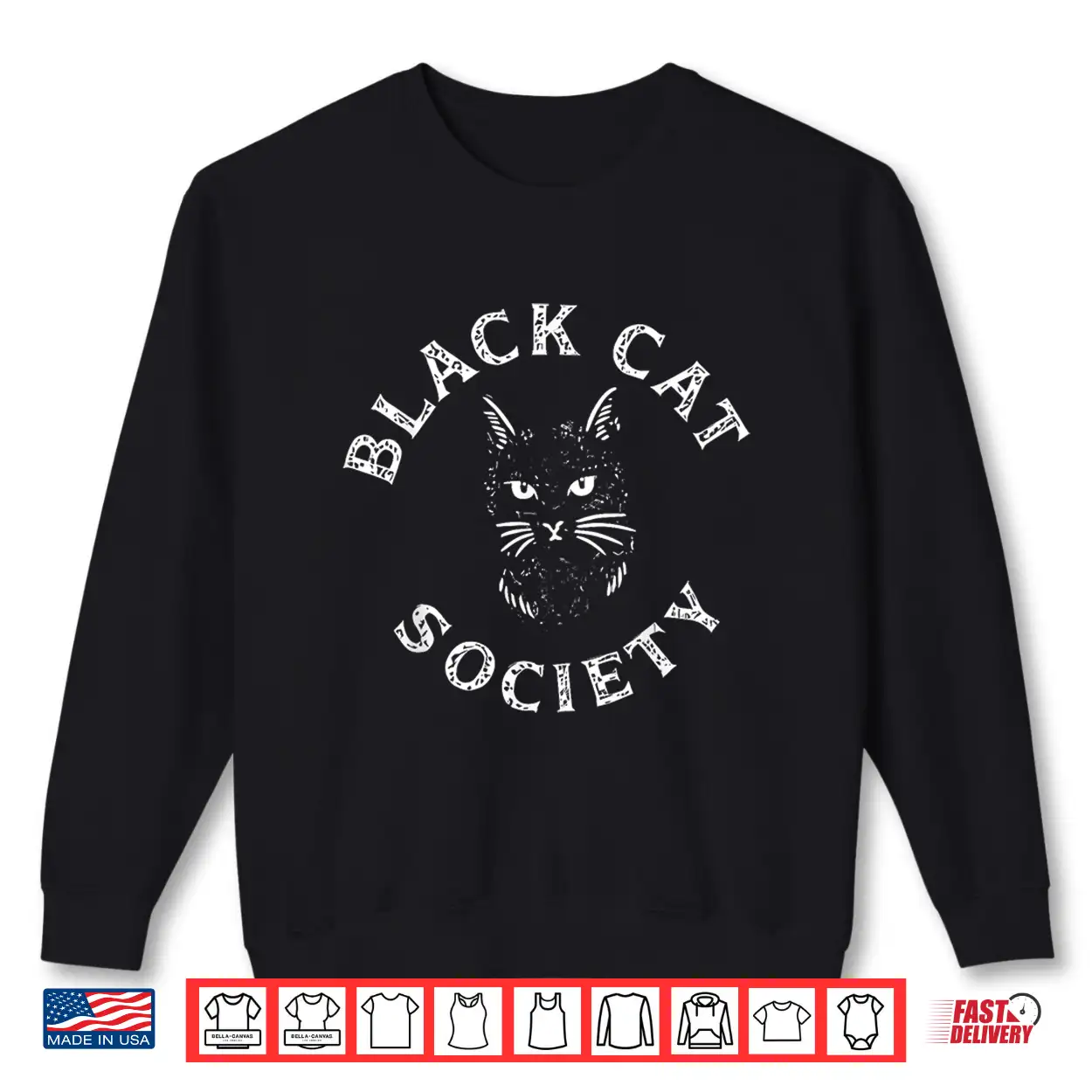 Black Cat Society Misunderstood Cat Awareness Shirt Black Cat Society Misunderstood Cat Awareness Shirt