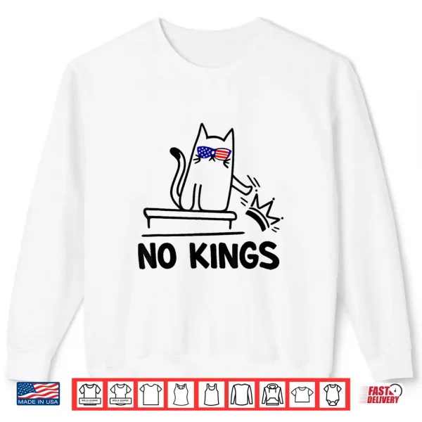 Sweatshirt Cat No King Shirt