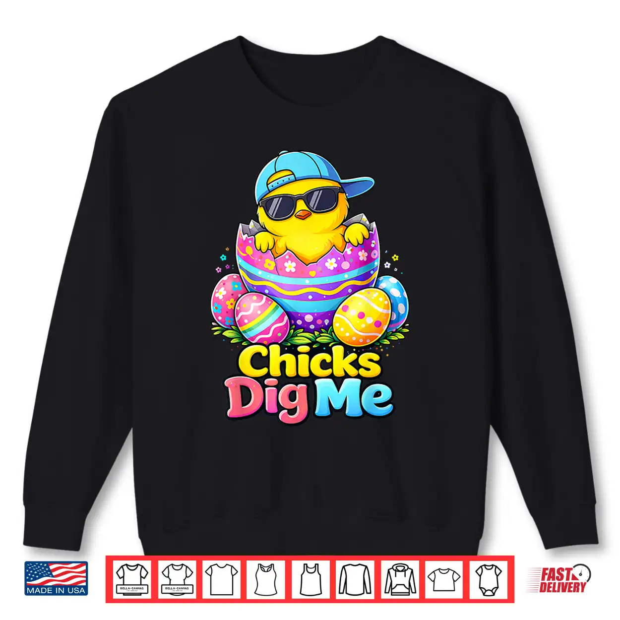 Chicks Dig Me Easter Toddler Boys Men Happy Easter Funny Shirt Chicks Dig Me Easter Toddler Boys Men Happy Easter Funny Shirt