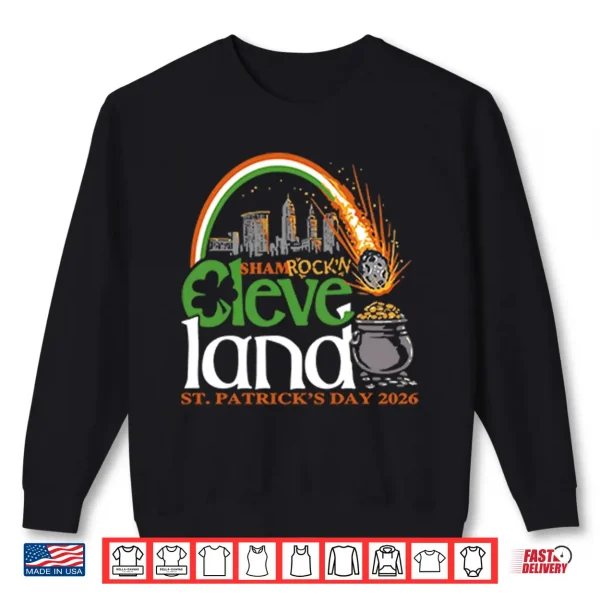 Cleveland Meteor St. Patricks Day Shirt 2 Sweatshirt Cleveland Meteor St. Patricks Day Shirt