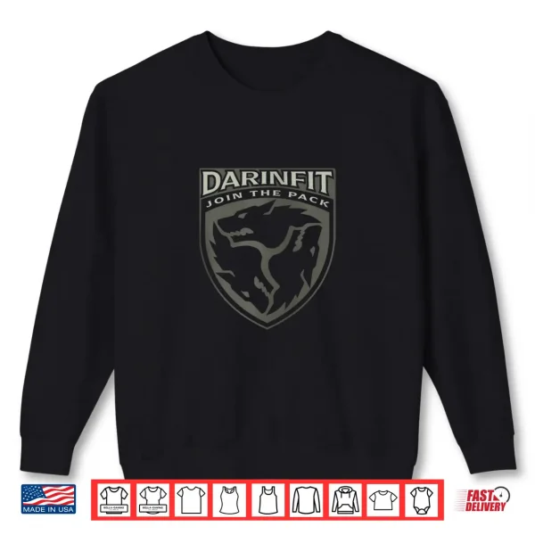Sweatshirt DARINFIT Wolfpack Professional Minimalist Modern Graphic Shirt