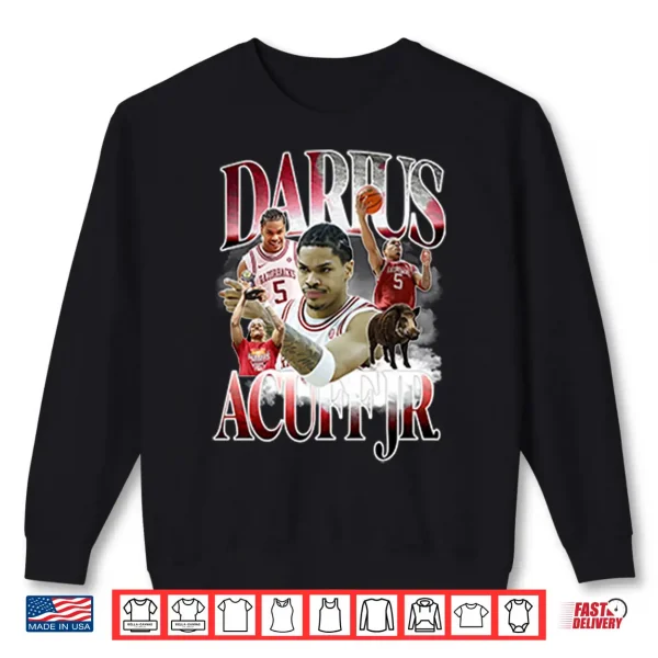 Sweatshirt Darus Acuff Jr Arkansas Razorbacks Shirt