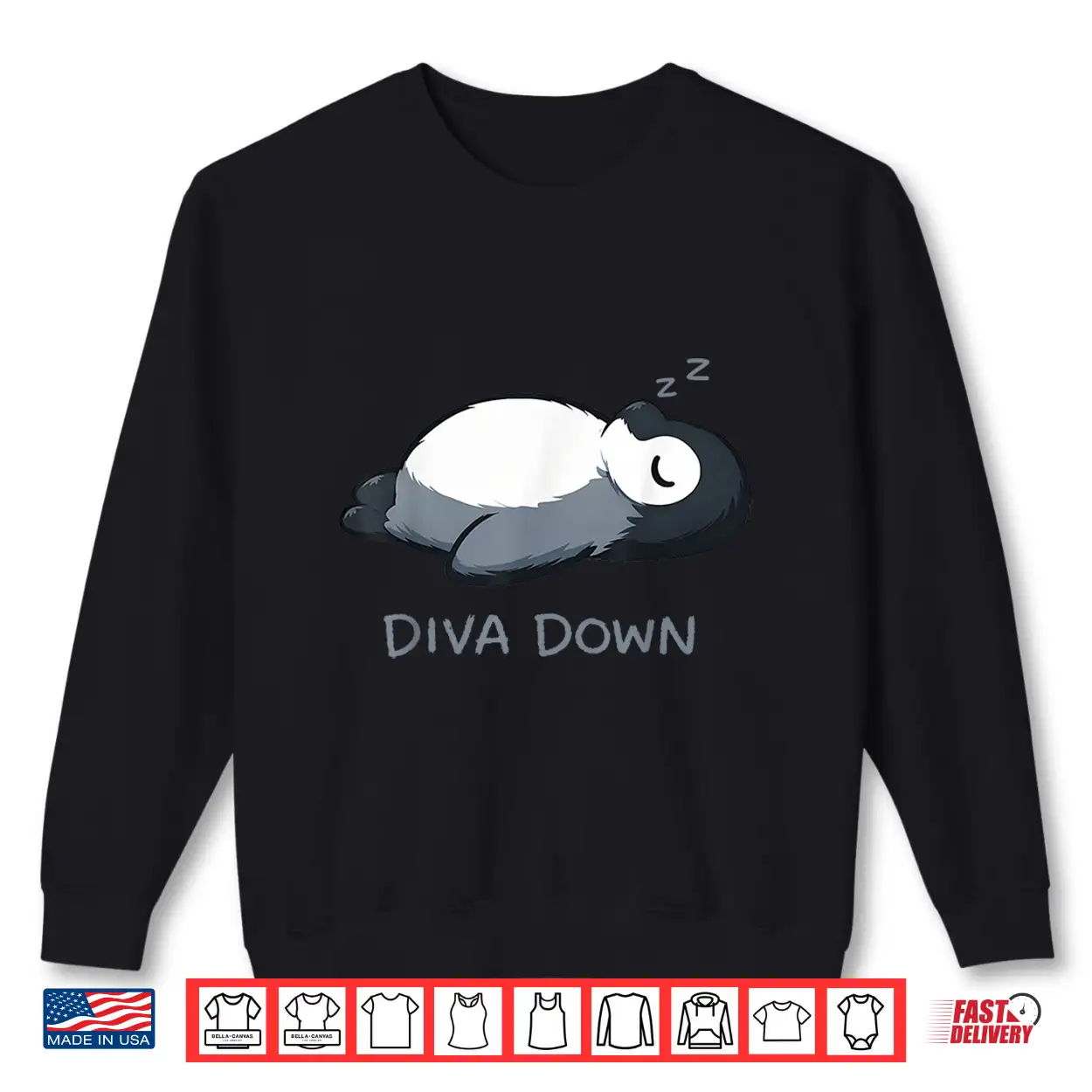 Diva Down Cute Penguin Professional Graphic Identity Shirt Diva Down Cute Penguin Professional Graphic Identity Shirt