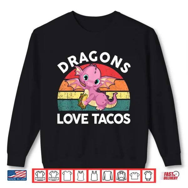 Dragons Love Tacos Shirt Cinco De Mayo Kids Boy Toddler Baby Shirt 2 Sweatshirt Dragons Love Tacos Shirt Cinco De Mayo Kids Boy Toddler Baby Shirt