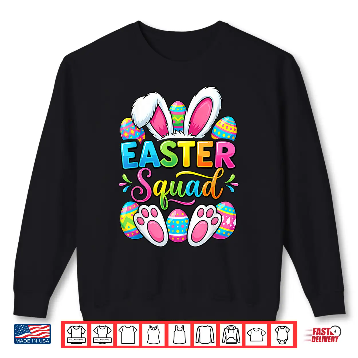Easter Squad Family Matching Couple Easter Men Women Kids Shirt Easter Squad Family Matching Couple Easter Men Women Kids Shirt
