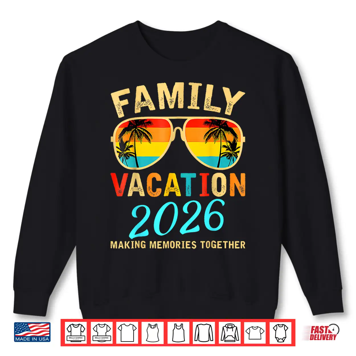 Family Vacation Twenty Twenty Six Beach Matching Summer Shirt Family Vacation Twenty Twenty Six Beach Matching Summer Shirt
