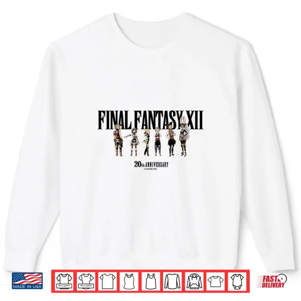 Final Fantasy Annivasary Collection Ffxii Special Art Shirt 2 Sweatshirt Final Fantasy Annivasary Collection FFXII Special Art Shirt